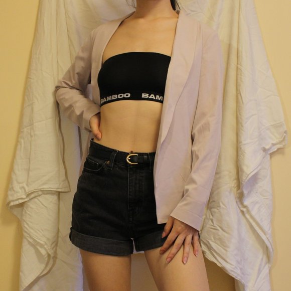 LIKE NEW Lavender Vest - Picture 3 of 3